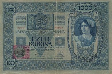 predná strana bankovky