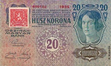 predná strana bankovky